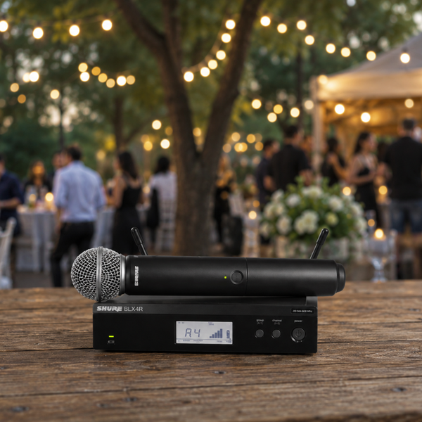 Sistema Inalámbrico Vocal Shure BLX24R/SM58